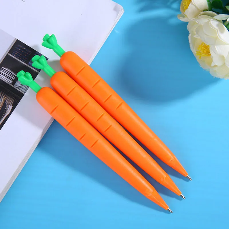 1pcs Creative Vegetables Mechanical Pencil Silica Gel 0.5mm Kawaii Pencils Cute Student Supplies Kids Gift