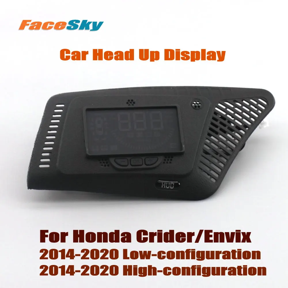 For Honda Crider/Envix 2018-2024 LCD HUD Car Head Up Display Auto Accessories Front View Head-up Windshield Projector