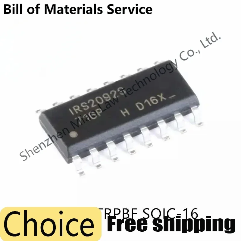 IRS2092S IRS2092SPBF IRS2092 IRS2092STRPBF SOIC-16 High-performance Class D Mono Audio Amplifier Driver IC Chip New Original