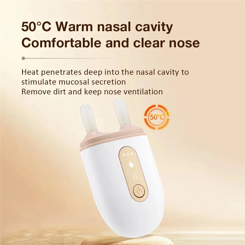 PB-Nose Bridge Massager Meridian Massage Comb رفع تدليك الاهتزاز الساخن ضغط الوجه