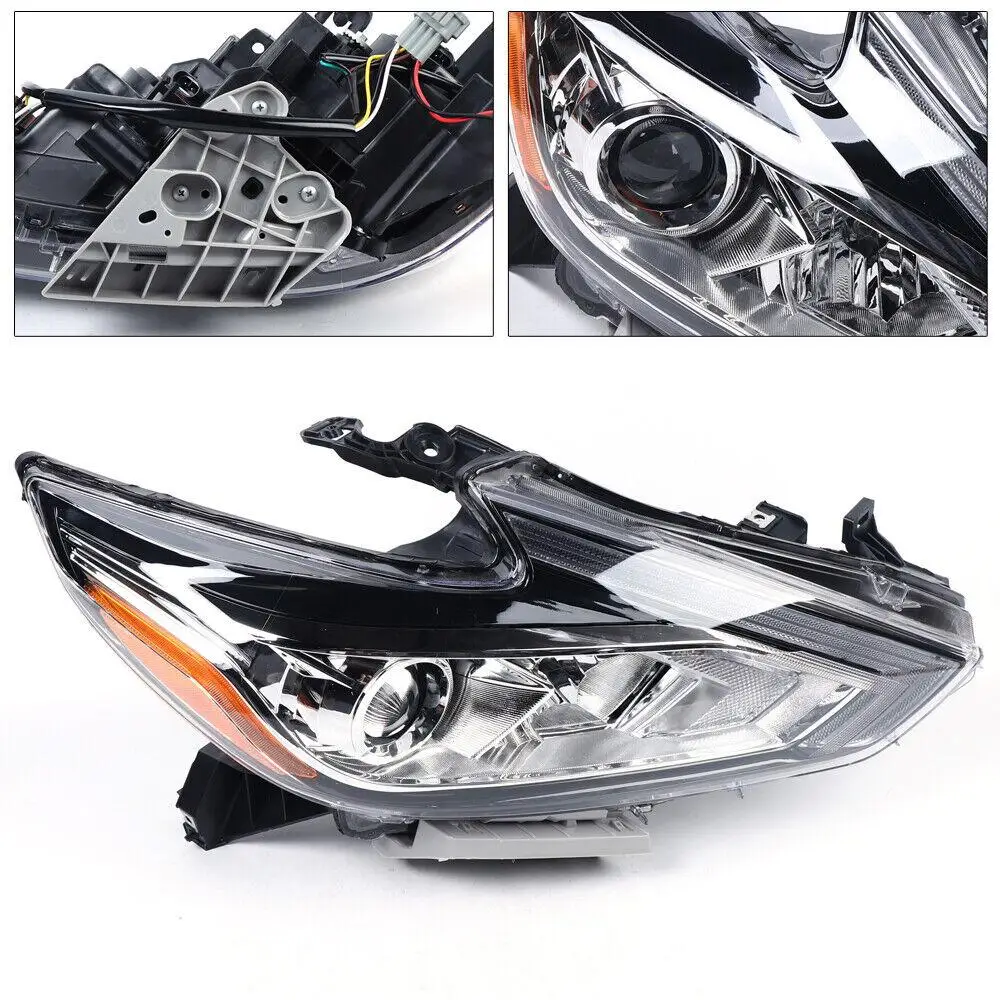 For 2016 2017 2018 Altima Headlight Lamp Replacement Right Passenger w/o LED