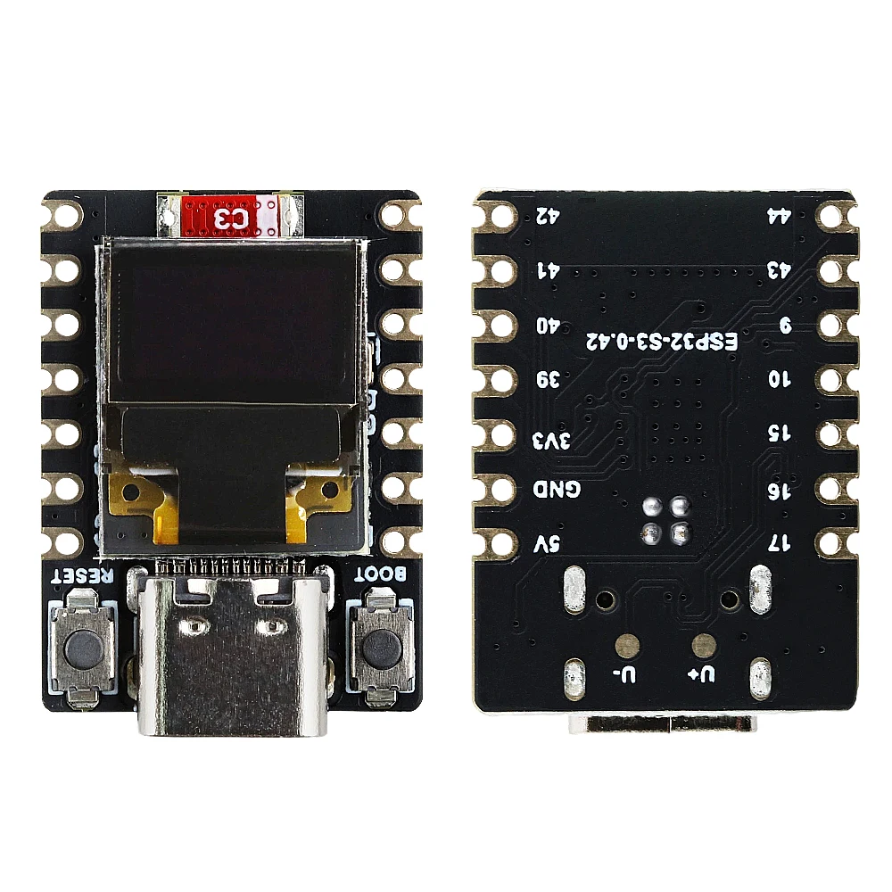 RP2350 ESP32-C6 ESP32-S3 Mini-Entwicklungsboard-Modul 0,42 Zoll OLED-Display 2,4GHz WLAN Bluetooth SSD1315-Treiber für Arduino – Detail 5