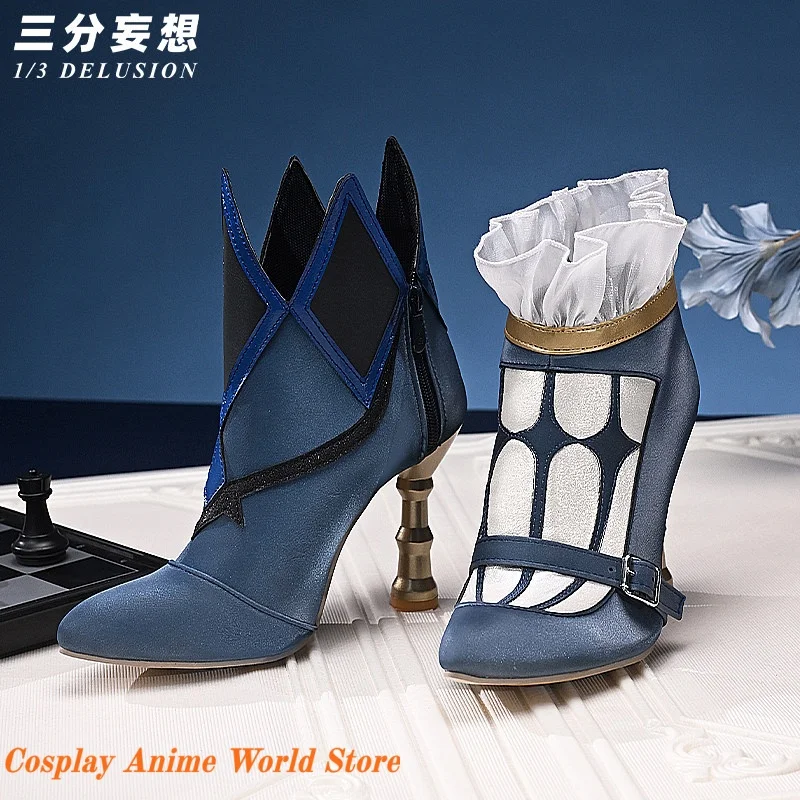 

In stock Honkai Star Rail Cerydra Cosplay Shoes Props high heels mIHOYO Game Halloween Party WOmen Role Play Shoes