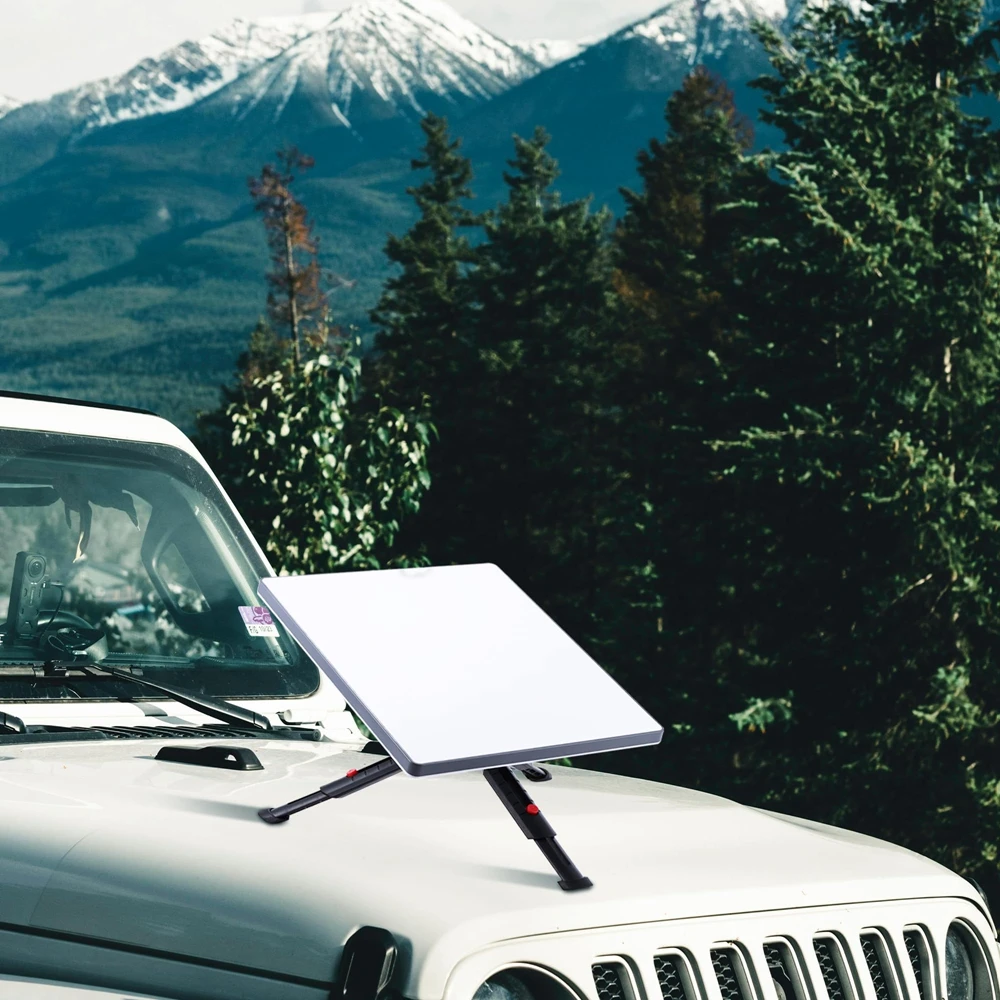 Starlink-アダプター付きミニ三脚マウントセット,高さと傾斜を調整可能,ポータブル,ミニアンテナに最適