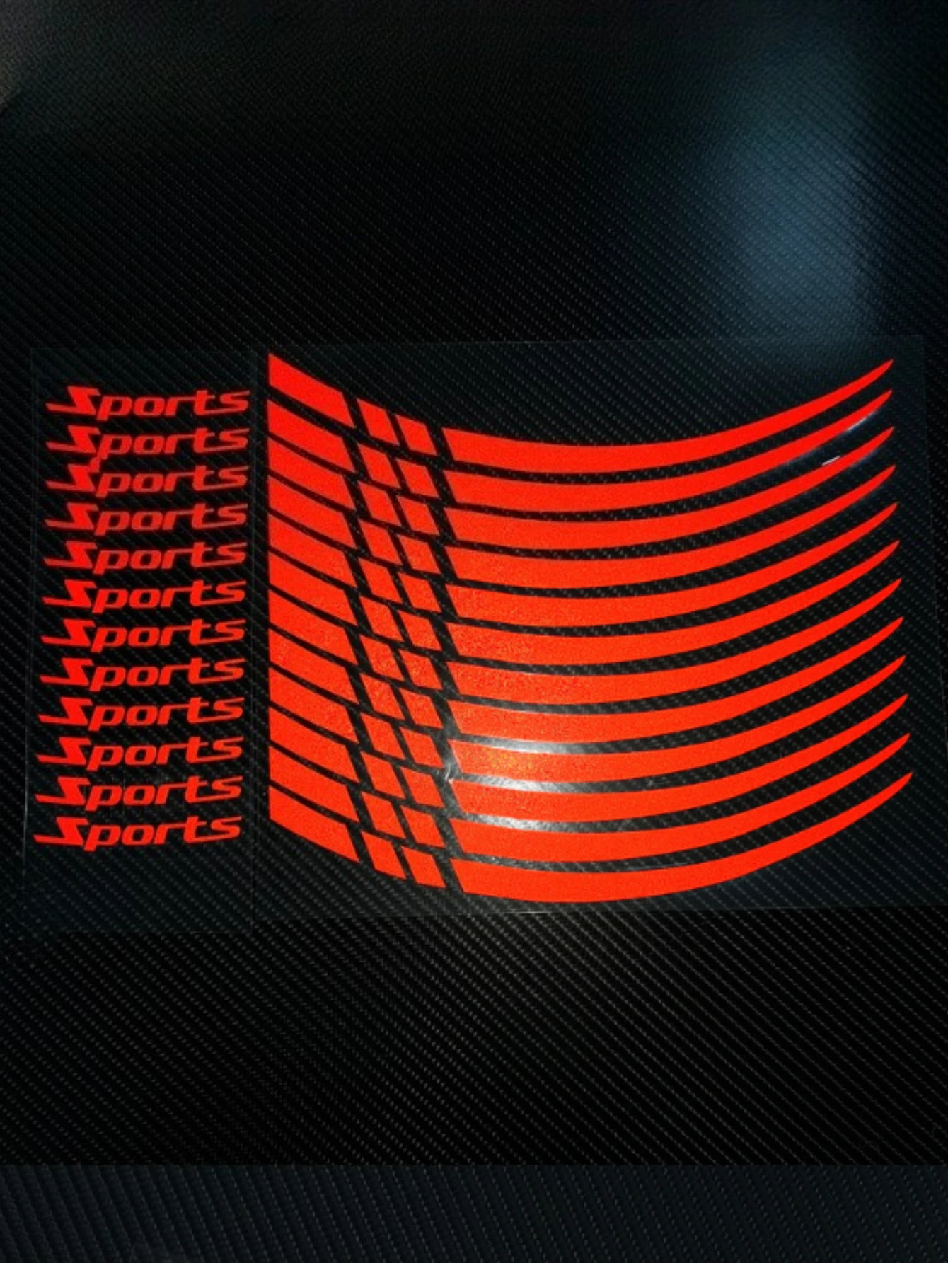 AliExpress NONE Wheel Decals Sticker Rim Decal White for 18-21Inch Stripe Tape Sticker Motorcycle Wheel Reflective Sport Bike Cycle Accessories