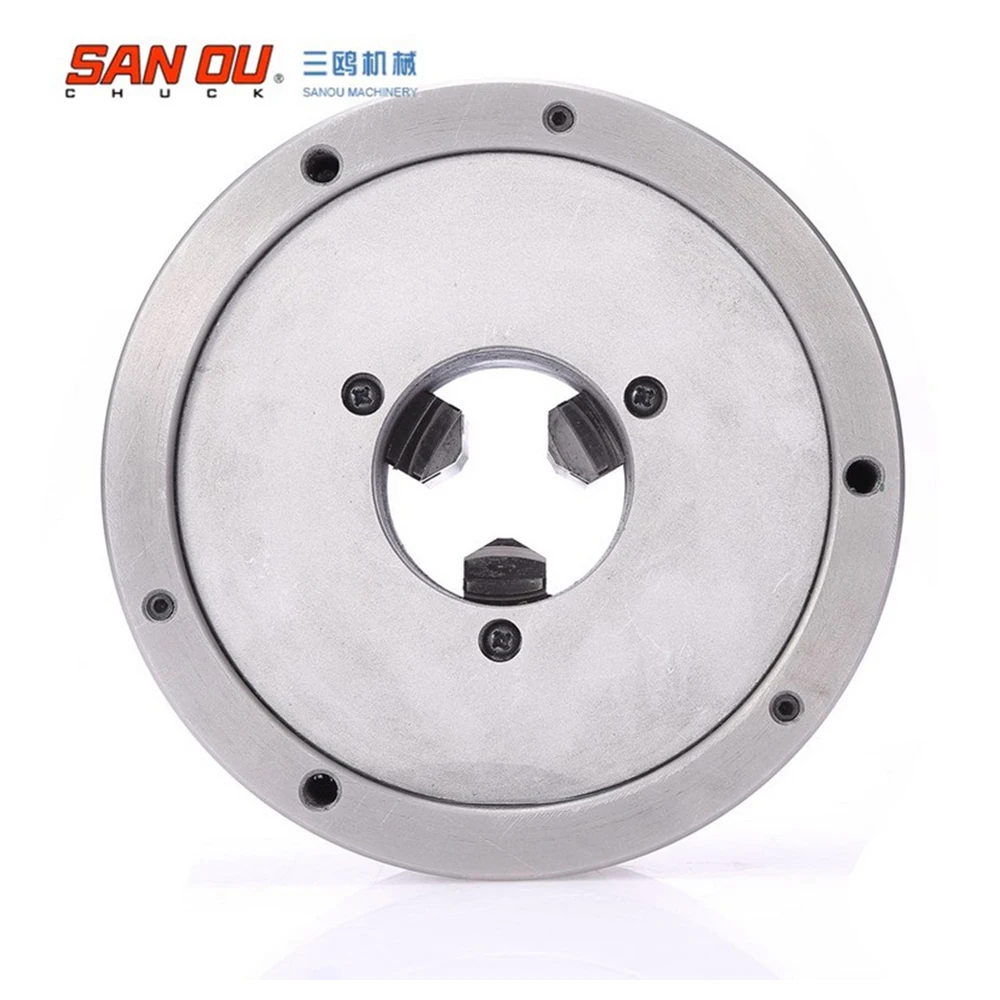 Lathe Chuck Self-Centering 3 Jaws Manual Hardened Steel for CNC Drilling Milling Machine Tools K11-80 100 125 160 200 250