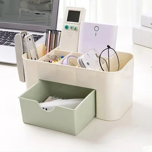 Multi-Funcional Caixa De Armazenamento De Jóias, Gaveta De Cosméticos, Desktop, Banheiro, Quarto, Casa, 1Pc, 2Pcs 6 principais vendas gaveteiro organizador de plastico - №1