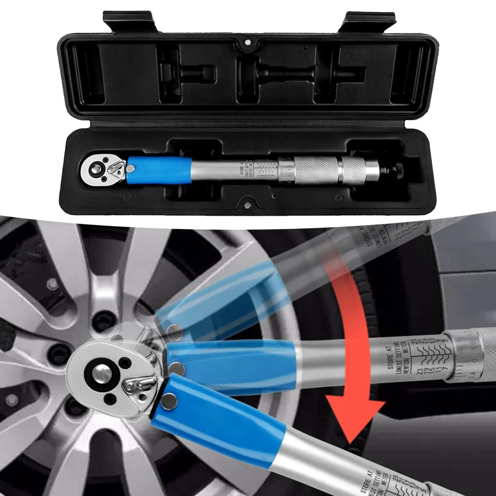 

5-25N.M Torque Wrench Car Tire Torque Wrench for Vehicle Motorcycle