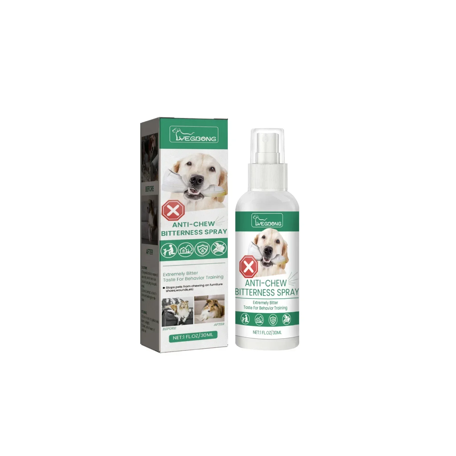 New Pet Chew Bitter Spray To Prevent Pets From Biting And Chewing Dog Claw-Anti Chewing Bitter