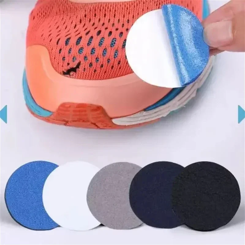 Sports Shoes Repair Stickers Suede Heel Protector Anti-Wear Repair Holes Self-adhesive Patches Insoles Pad Foot Care Insert image 5