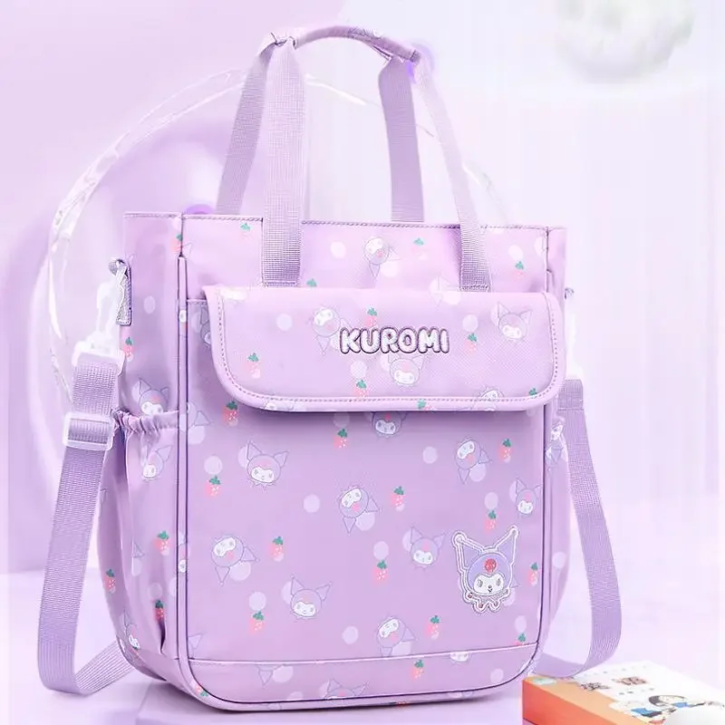 Sanrio Hellokittys Cinnamoroll Kuromi borsa per il tutoraggio degli studenti della scuola primaria borsa per l\'arte della ragazza borsa per il