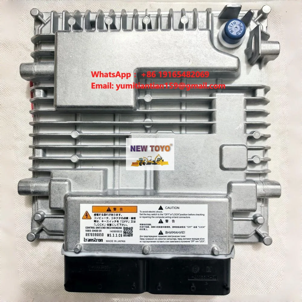 4HK1 6HK1 Computer Board ECM ECU Controller 8976596850 1065-D400 for Hitachi ZX200 ZX210 ZX240 ZX330 Excavator