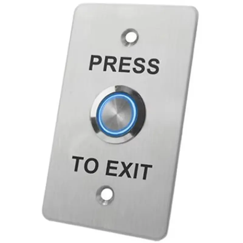 L68A Waterproof NO/NC Illuminated Access Control Switch-Suitable For Electronic Locks And Gate Systems