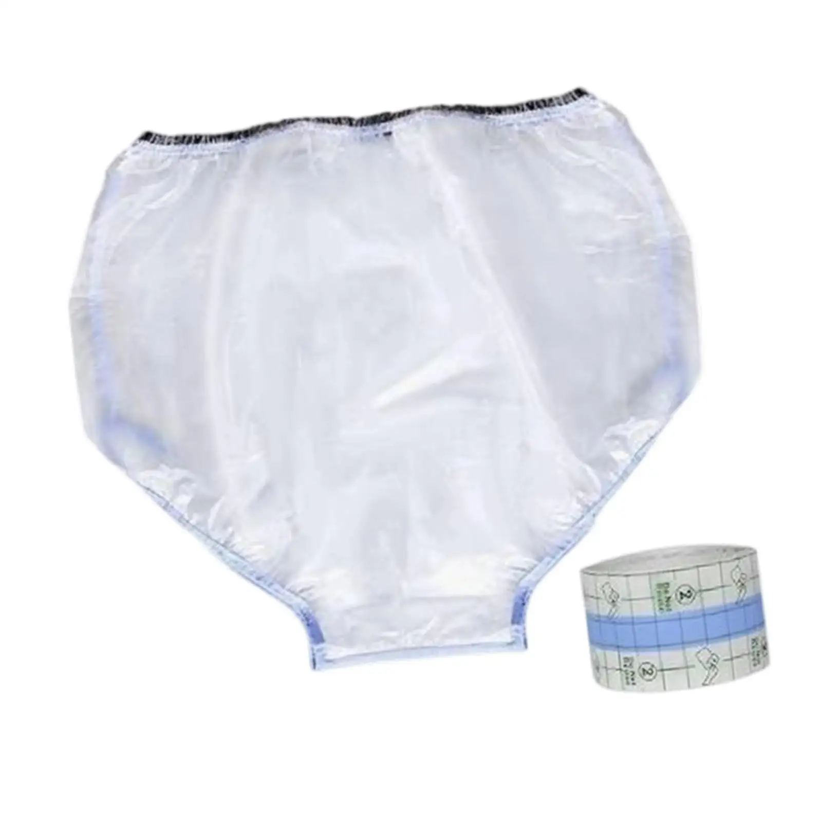 防水下着-再利用可能-ソフトで通気性のある失禁パンツ-大人用入浴パンツ-術後シャワーケア用
