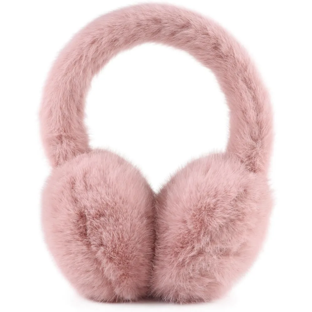 يفشل الأذن الدافئة للنساء الشتاء للجنسين رقيق غطاء للأذنين قابل للتعديل سيدة الأذن دفئا فو الفراء الأذن يغطي