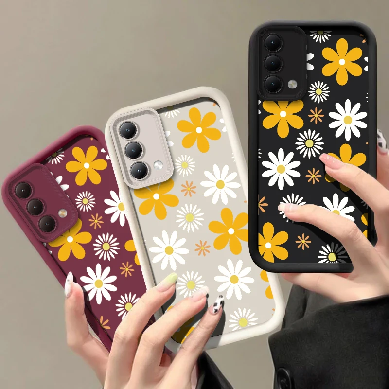 حافظة لهاتف انفينيكس تكنو كامون 40 30 برو سبارك 20C 20 10 Pro 6 Go 2024 2023 2022 Pova 7 غطاء نمط الزهور