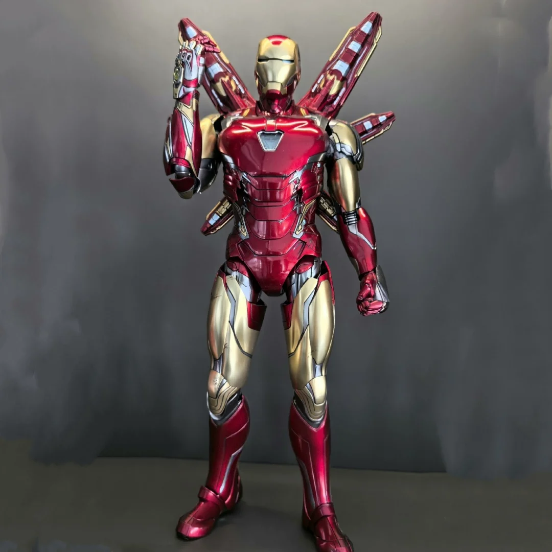 

Zd Original Deluxe Iron Man Mk85 2.0 Led Light Edition Mark 85 Lxxv Nano Armor 1/10 Action Figure Avengers Endgame Legends Toy