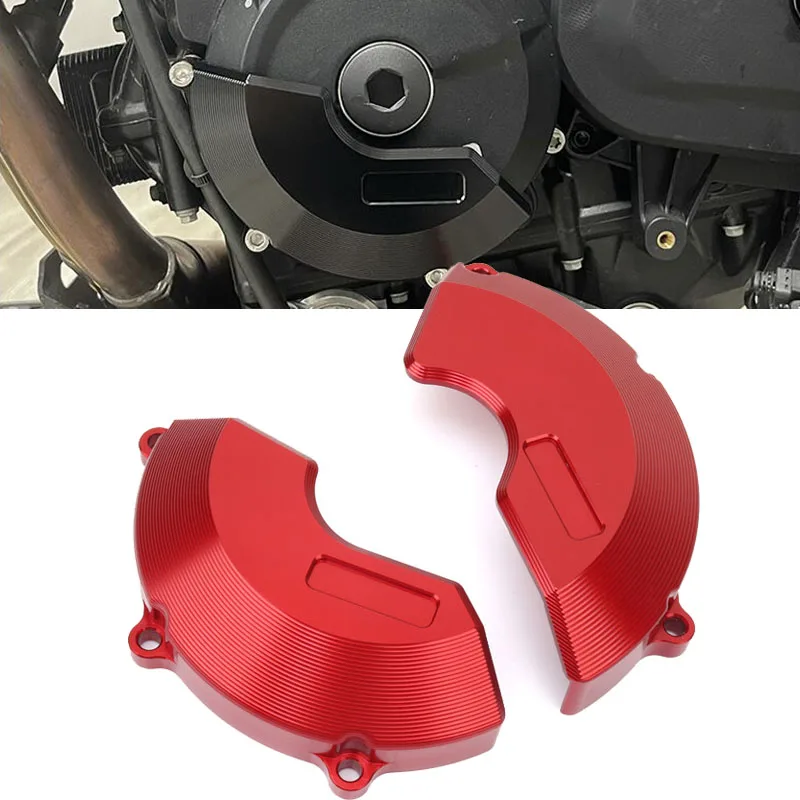 Motorcycle Accessories CNC Engine Stator Case Guard Cover Frame Slider Protector Fit For DUKE 790 DUKE 890 890R 2017-2023