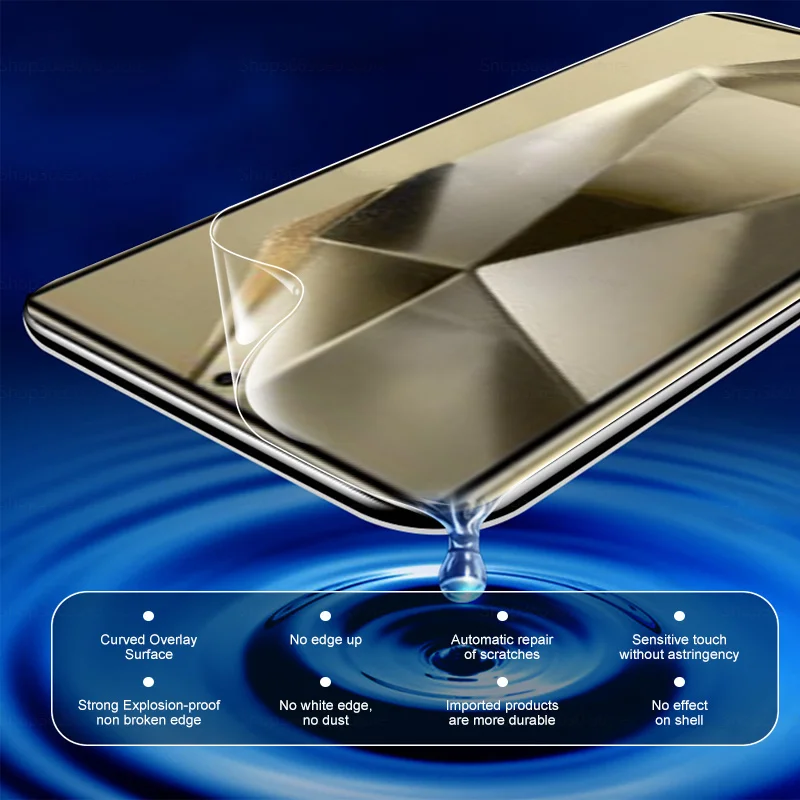 2 uds funda de película de hidrogel para Samsung S24Ultra 5G Protector de pantalla para Samsung Galaxy S24 Ultra S 24 Plus 2023 no vidrio templado