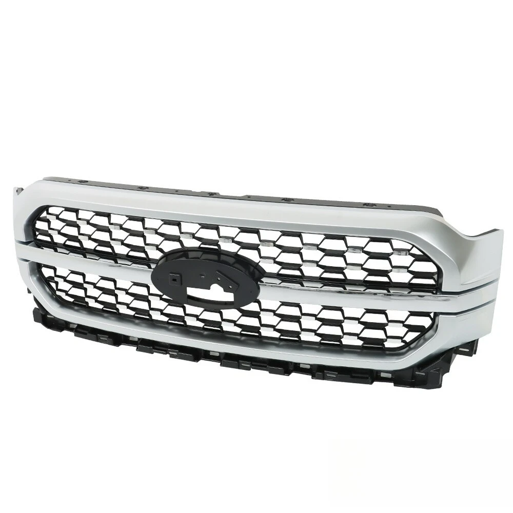 For Ford F-150 2021-2023 Front Upper Bumper Grill Grille Honeycomb ML3Z-8200-JB