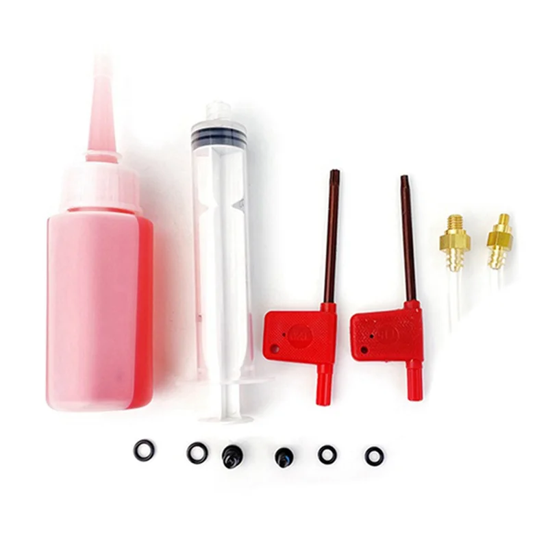 ZOOM Hydraulic Brake Bleed Kit for ZOOM Brake System, Filling Oil Kit, Mineral Oil Brake, Funnel Set Bike Repair Tool HOT
