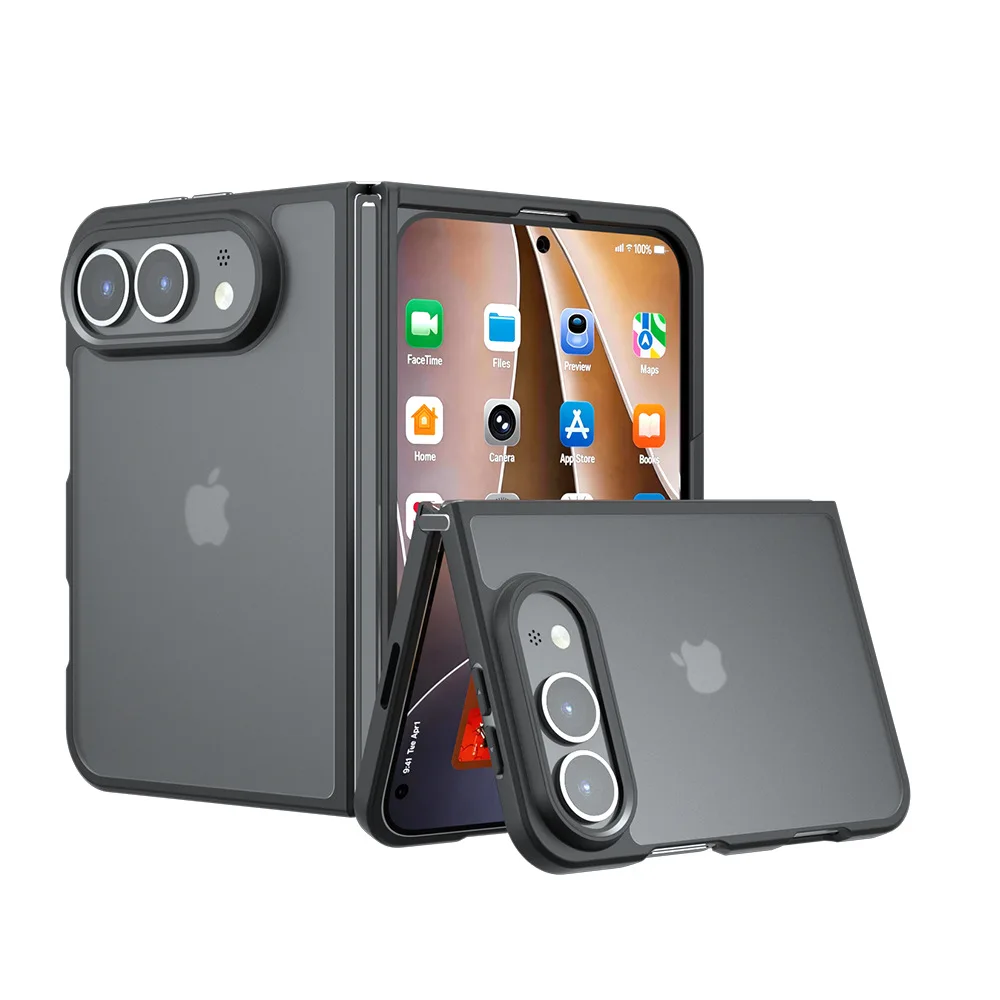 Matowe etui na iPhone Duo, pokrowiec na Apple iPhone Duo, odporne na wstrząsy, wykonane z TPU i silikonu, ochronne etui na tył telefonu iPhone Duo. — zdjęcie produktu 2