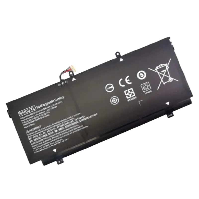 11.55V 57.9Wh New Laptop Battery SH03XL For HP Spectre X360 13-w000 13-w003ng 13-AC033DX 859356-855 TPN-Q178 HSTNN-LB7L 6 Cells