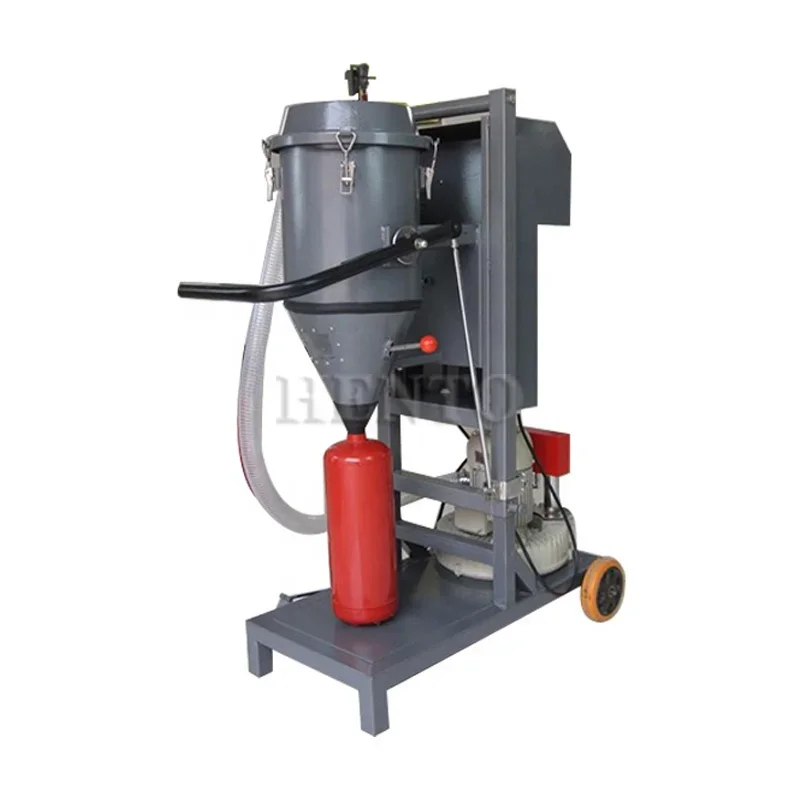 Máquina de recarga de máquina de llenado de polvo seco para protección contra incendios