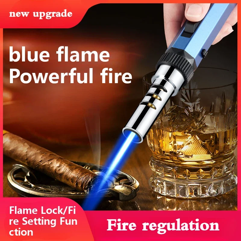 2025 Outdoor Camping Portable Direct Charging High Temperature Torch Lighter Kitchen Commercial Inflatable Flame Torch Ignifier