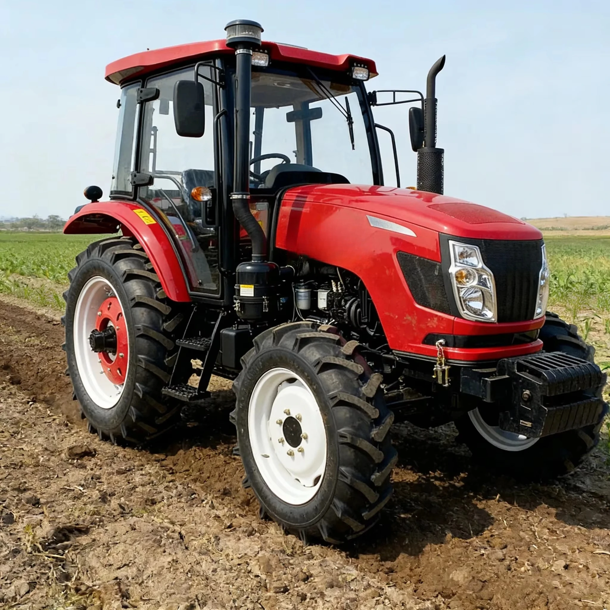 TT804 80HP 4x4 Farm Tractor 51.5kW YTO Engine Compact Tractor for Agriculture