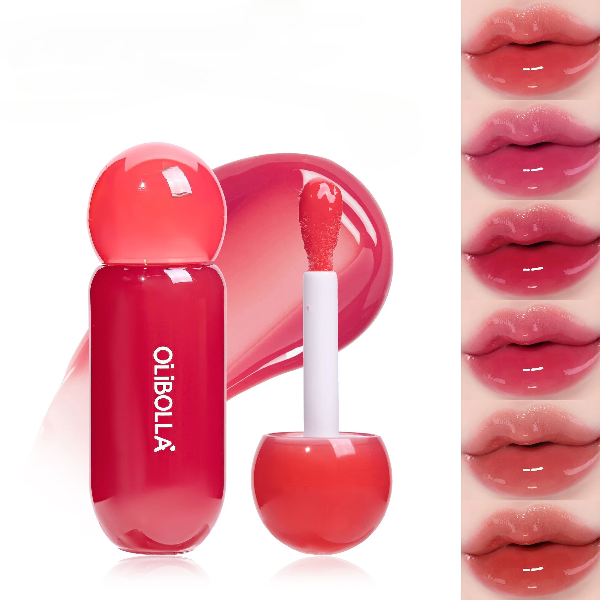 

luster lip gloss moisturizing fading lip lines improving complexion easy to color long-lasting non-fading lipstick Makeup