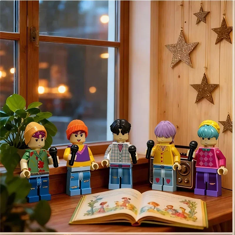 Blocs de construction Kpop Demon Hunters, périphériques, Mini figurines à collectionner pour les Fans, modèles de personnages uniques, cadeau de noël, 2026