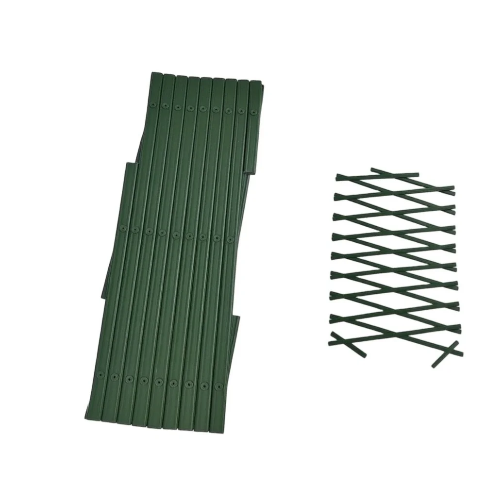 Garden PVC Trellis with Expandable Design for Climbing Plants Including Clematis Vines and Climbing Roses 1.8m x 30cm