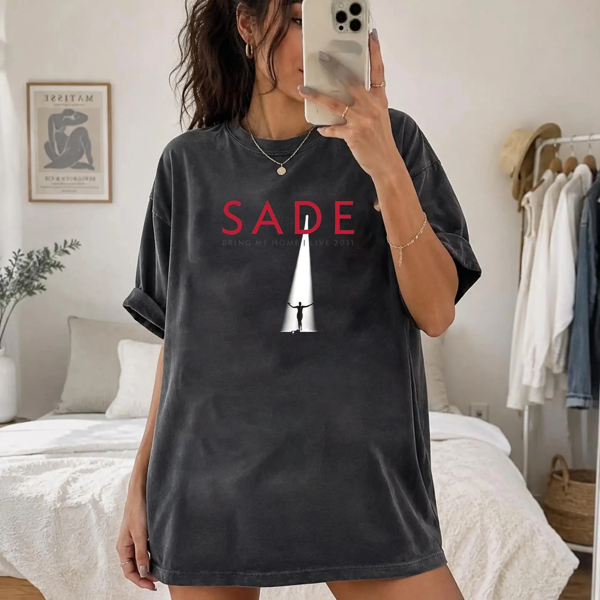 Sade Adu Bring Me Home 2011 Live Tee, Comfort Colors Unisex Shirt