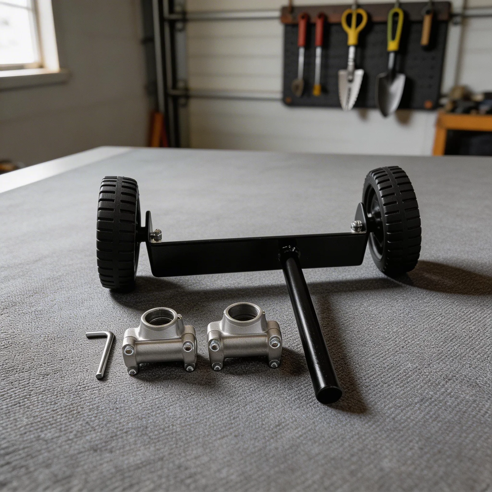 Wheel Support Attachment for 26mm and 28mm Shaft String for trimmers to Encourage Steady Travel and Repeatable Cutting Accuracy