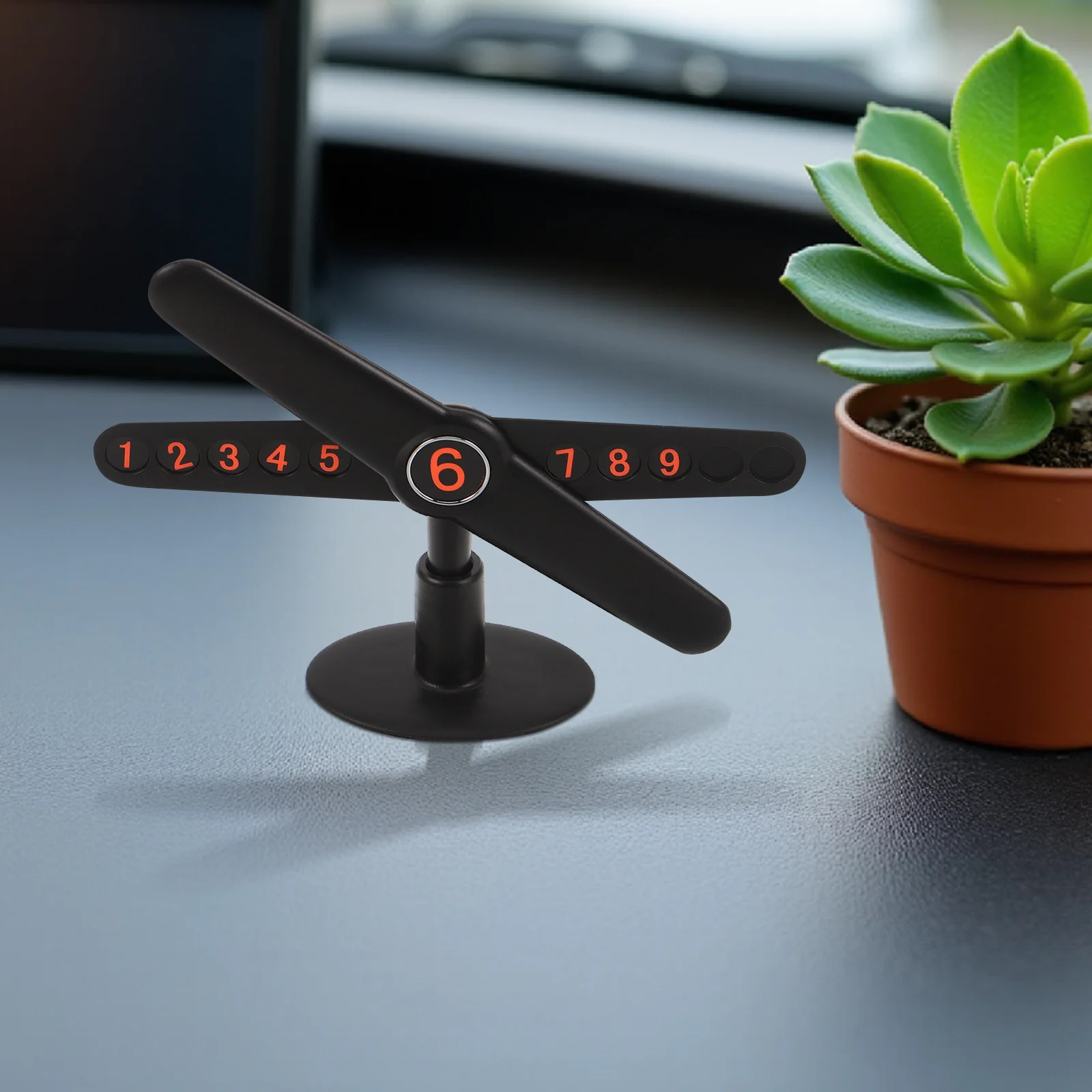 علامة ركن السيارة المؤقتة للسيارات، عرض رقم الهاتف عالي الوضوح، لوحة اتصال مقاومة للماء، لوحة اتصال لوقوف السيارات المتحركة #2