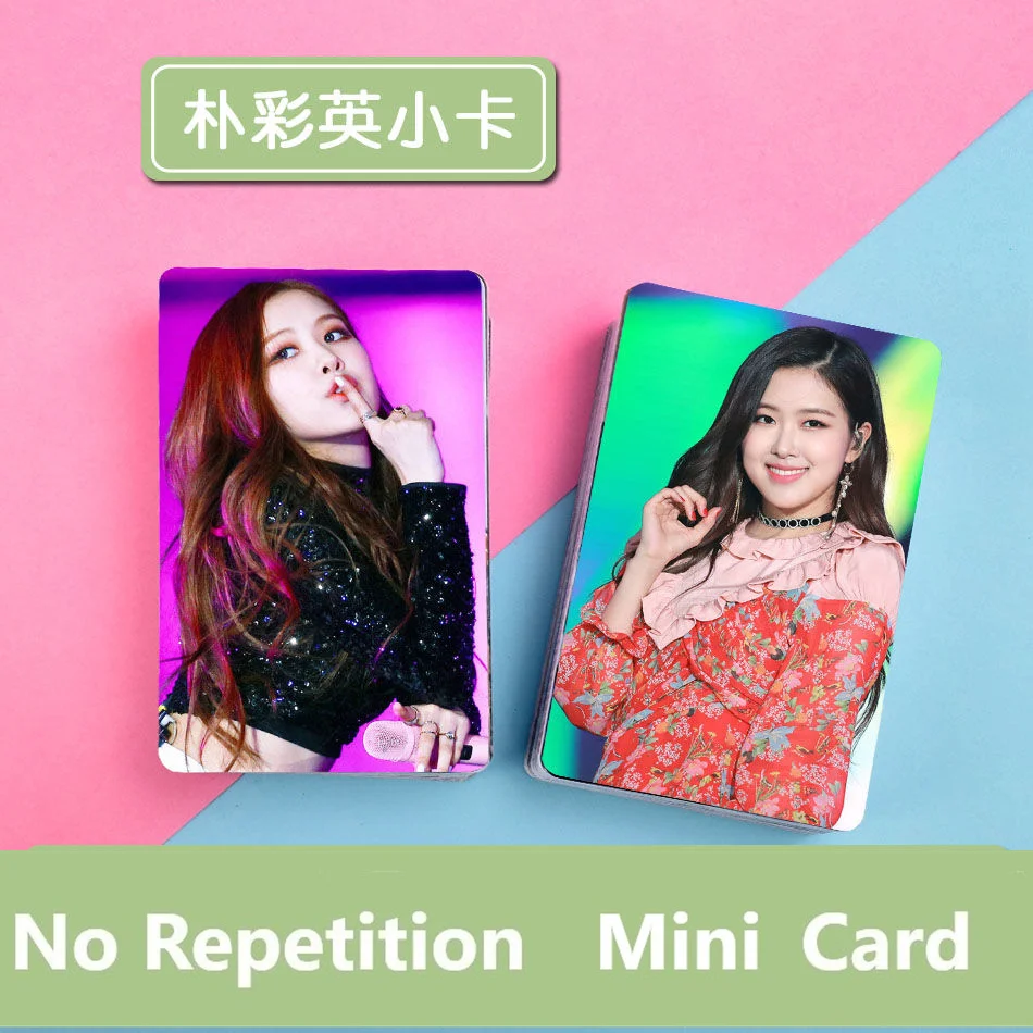 

Series1 No Repetition ROSE Roseanne Park Mini Card Wallet Lomo Card With Photo Album Fans Gift