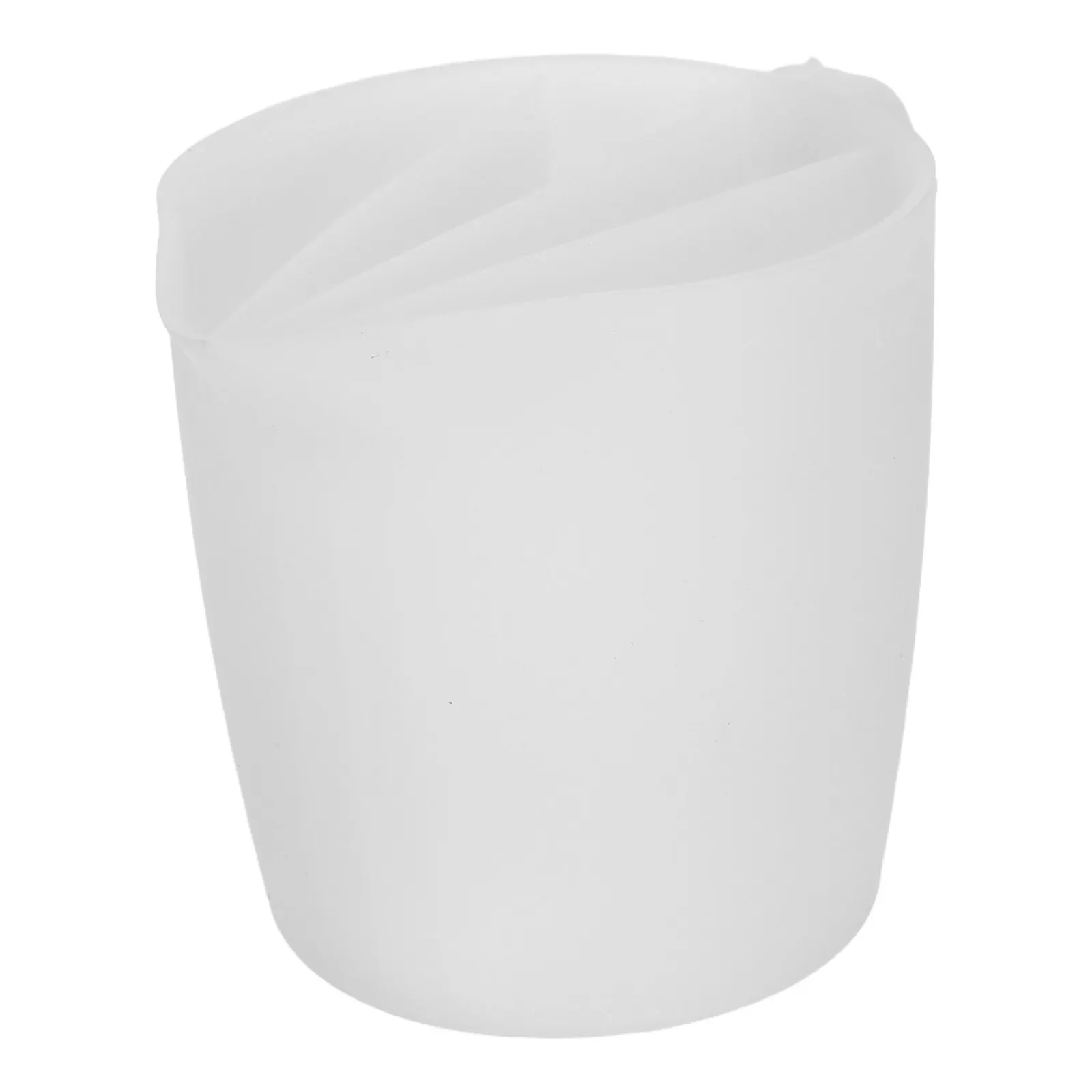 Silicone Split Pouring Cup 4-Compartment Flexible Heat-Resistant for Resin Epoxy Mixing Painting Split Funnel Fluid Art Supplies
