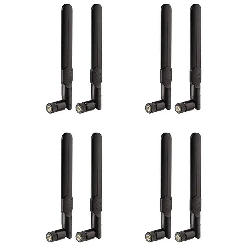 

-[A51I Digital]4G LTE Antenna 8Dbi SMA Plug Antenna (8 Pieces) Compatible 4G LTE Router Gateway Home Telephone Hotspot Modem Rou