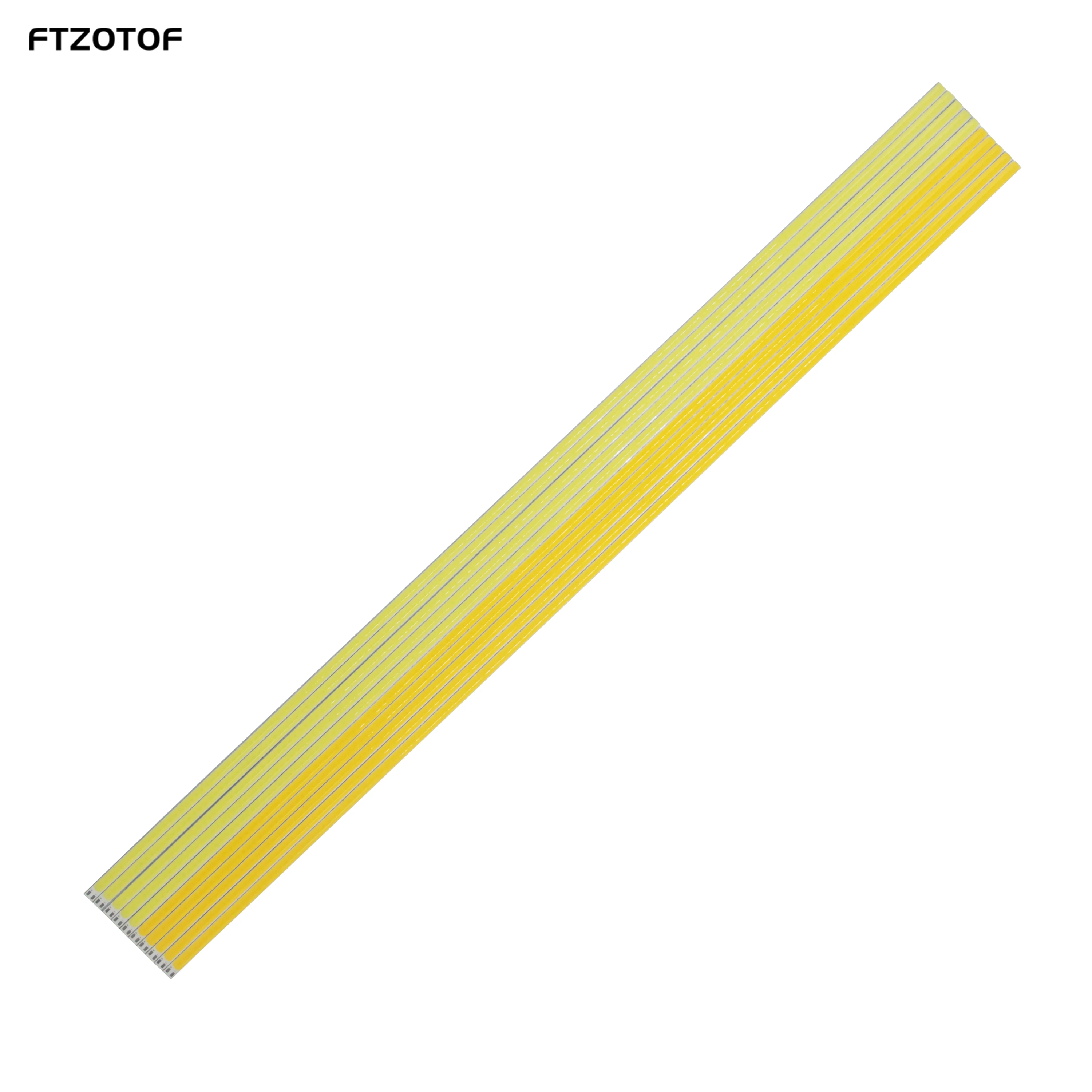 10szt/Lot COB LED Lgihts Strip 20cm Elastyczny 12v Dc 6W Zimny Ciepły Biały Kolor Do Żarówki Samochodowej LED Oświetlenie Ogrodowe Lampa Dekoracyjna Pokoju