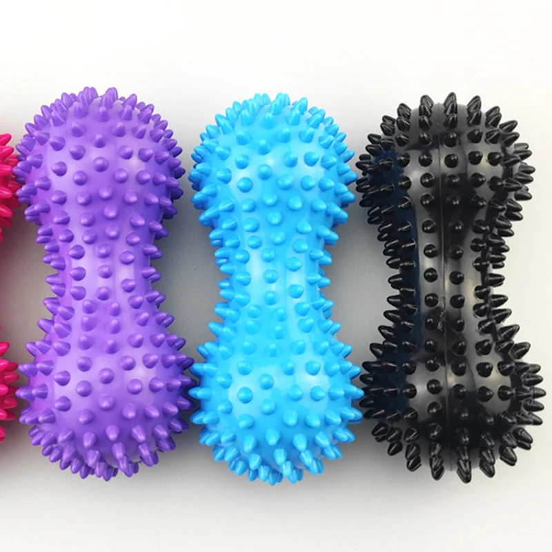 Spiky Massage Ball Hard Spiky Massage Ball Roller Set Professional Physical Therapy Massage Balls for Myofascial Release Trigger