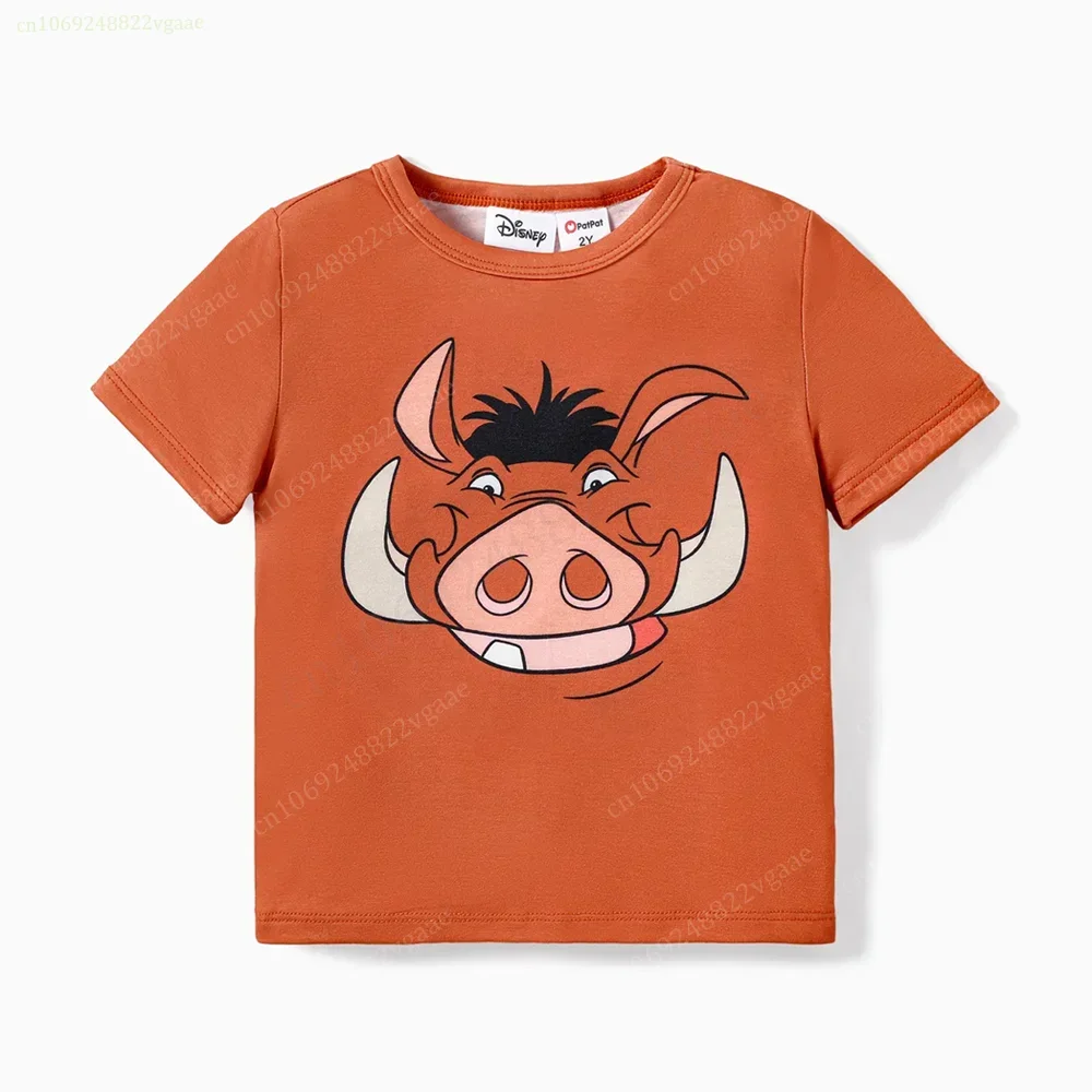 Disney The Lion King T Shirt For Kids Boy Girls Women Men Top Simba Tee Family Clothes Costume Streetwear Vacation