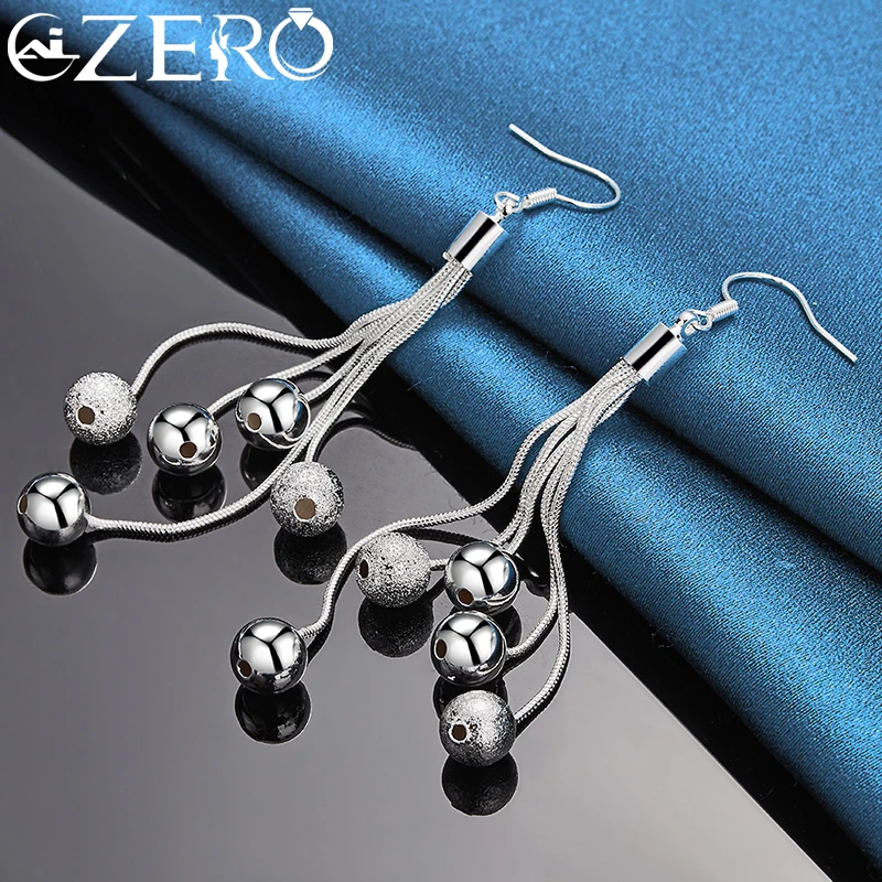 Fine Designer 925 Sterling Silver Jewelry Set, Borlas Beads, Pulseiras, Colar, Brinco, Festa de Casamento Presente, Moda, Atacado