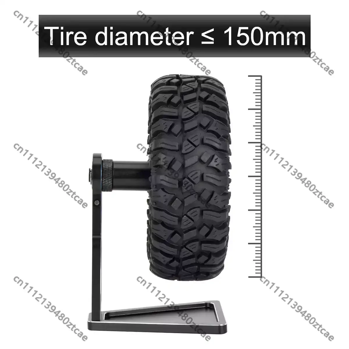 1/8 1/10 RC Car Aluminum Tire Dynamic Balance Stand With Hex Hub Adapter Wheel Balancing Tool For Truck Tire Repair Parts