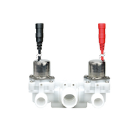 Latching Dc 3v G/nh 3/4 Threads Plastic Removable Water Flow Sensor Solenoid Valve 5V For Bathroom Toilet Bidet