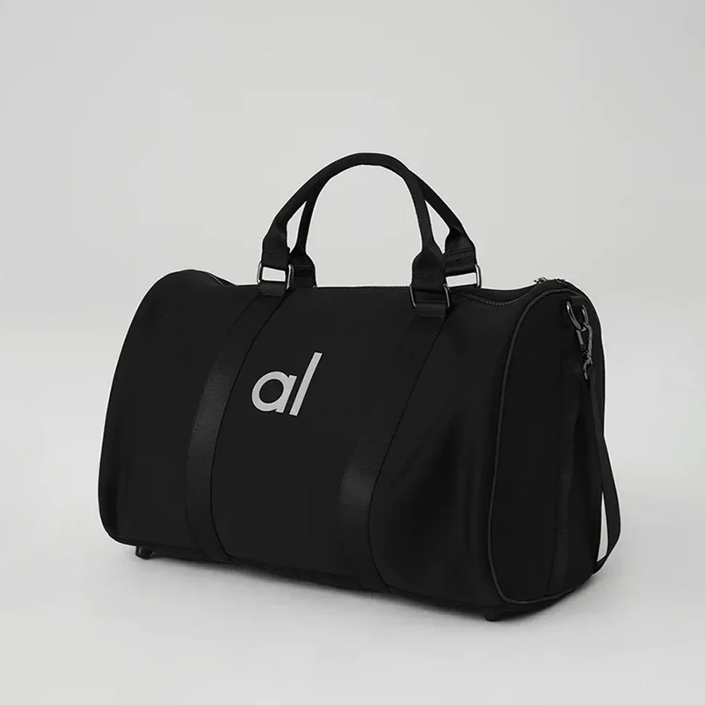 AL Yoga Bags TRAVERSE DUFFLE Bag for Travel Sports Gym Side Zipper Luxurious Neoprene Creative Stone Excursion Bag Weekender Bag