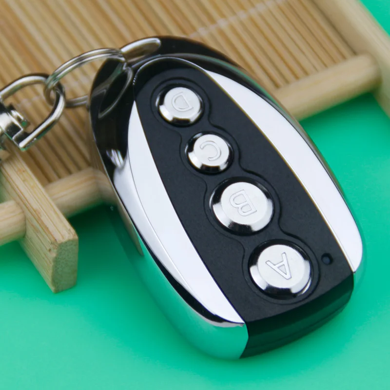 433MHz Universal Remote Control 4CH Key Gate Garage Door Opener Copier Copy Garage Door Car Remote Control ﻿Fixed Learning Code