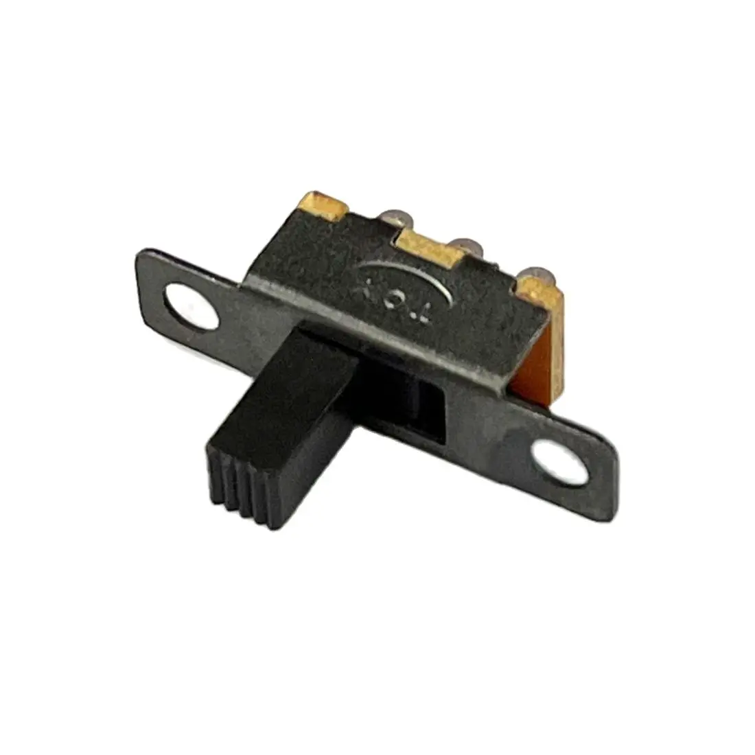 100 Buah On-Off Slide Switch Mounting Switch Mini Micro Electronic Switch 3 Pin 2 Posisi Tanayat Handle Switch