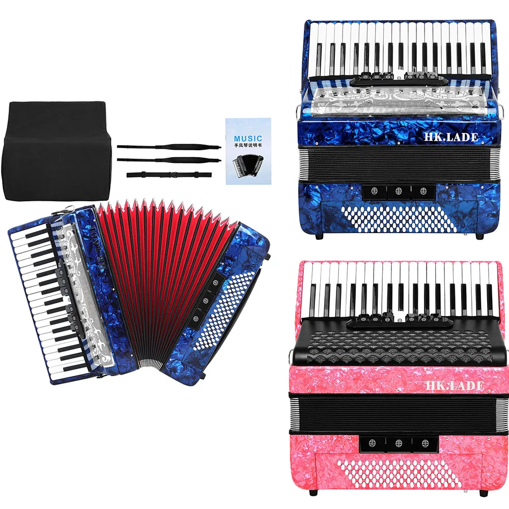 

M MBAT Bayan Accordion 37 клавиш 96, басовый профессиональный аккордеон Bayan с рюкзаком, плечевой ремень, аксессуары для клавишных инструментов