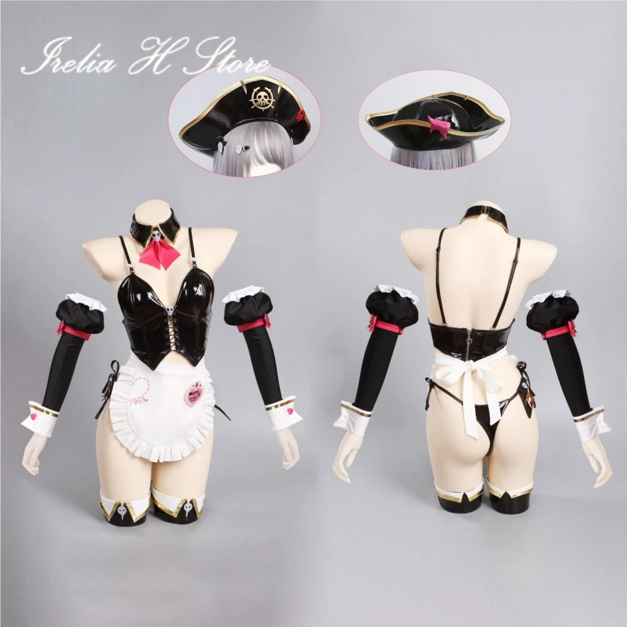 

in stock Irelia H Store Anime NI cos KKE Mister Cosplay Costumes Mister Sexy Valentine's Day Dress Female Halloween Costumes